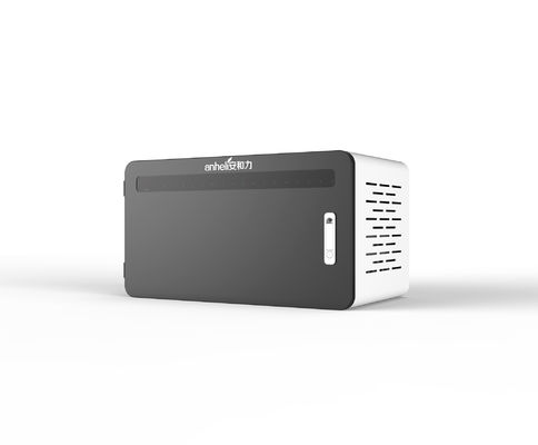 Desktop 18 Slots USB Cabinet de carregamento trancavel com sistema de proteção de segurança 8S e fechaduras e chaves