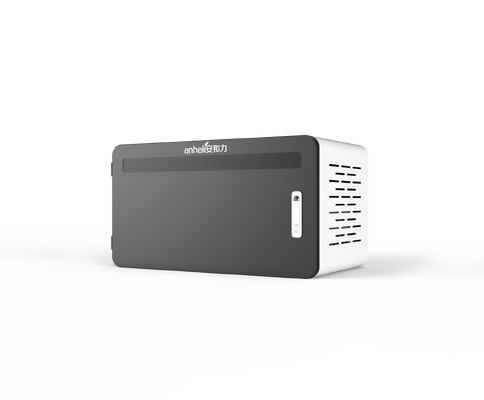 Gabinete de Carregamento USB com 18 Compartimentos, Sistema de Proteção de Segurança 8S e Construção em Chapa Galvanizada