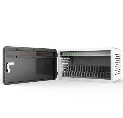 ISO9001 18 Slots Cabine de carregamento USB para tablets 8s Proteção de segurança