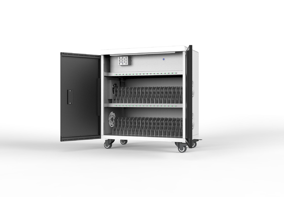 Carrinho de carregamento de tipo USB de tablet 5V 2,4A 36 slots de carregamento com indicador LED