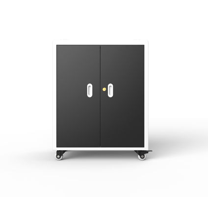 30 Portos Cabine de carregamento de laptop com buracos de ventilação e construção de folha galvanizada