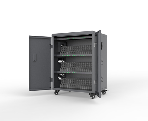 Chapa galvanizada de 54 portas Carrinho de carregamento USB Gabinete de carregamento inteligente