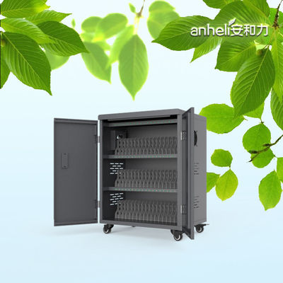Armário de carregamento de tablets com 54 slots USB e indicadores LED