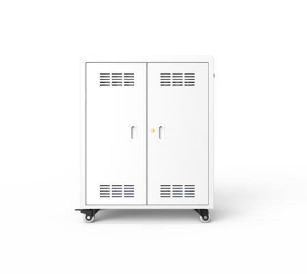 Computadores portáteis Chromebooks Armário de carregamento 30 Slots Carrinho de carregamento