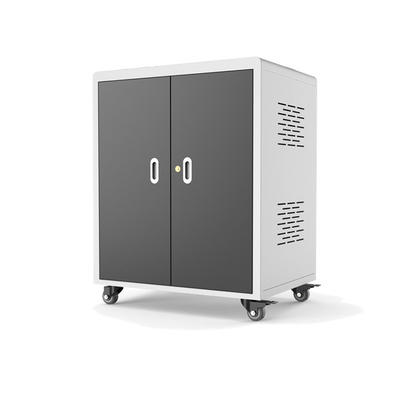 30pcs 4 roda o armário de carregamento do portátil do armazenamento de Chromebook galvanizado