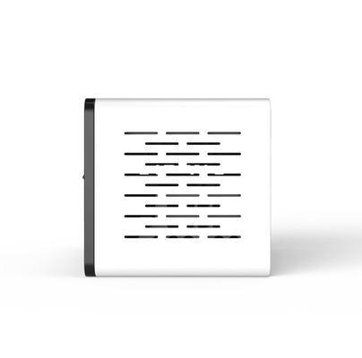 Mini-cabinete de carregamento preto com camada intermédia de plástico ABS