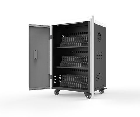 Carrinho de carregamento móvel Ipad Armazenamento 42 slots