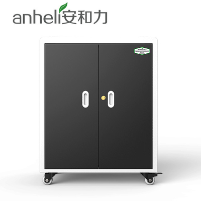 Armário de armazenamento múltiplo galvanizado 100v-250v do portátil de Chromebook
