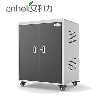 Armário de armazenamento múltiplo galvanizado 100v-250v do portátil de Chromebook
