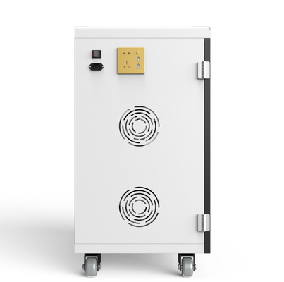 Portátil do dispositivo da folha carro de carregamento galvanizado do multi com ventiladores de refrigeração