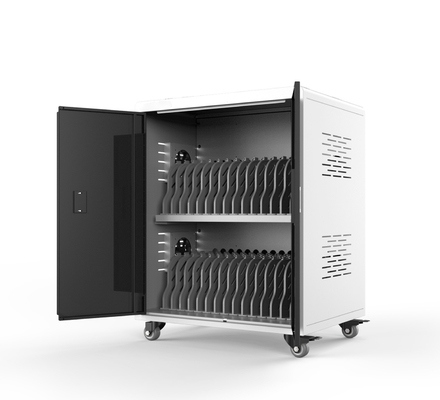 Armário de carregamento galvanizado do computador da folha para os portáteis 30pcs