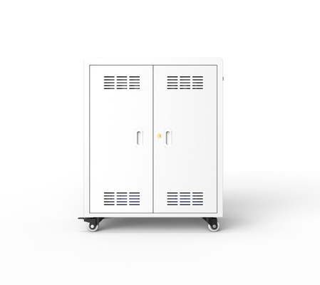 Tipo de carregamento da alimentação CA do armário do portátil de 30 cadernos de Chromebooks das baías