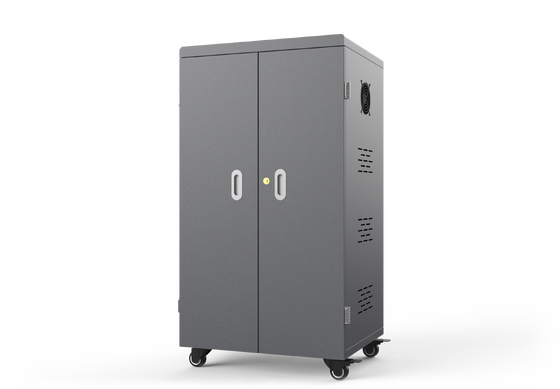 Cabine de carregamento de tablets de grande capacidade Portas USB Carrinho de carregamento