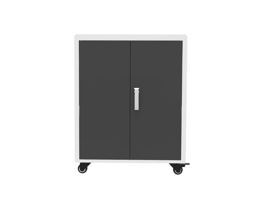 Gabinete de Carregamento com 30 Tomadas AC para Notebooks Carrinho de Carregamento com 30 Compartimentos